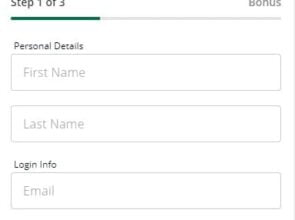 registrera ditt konto